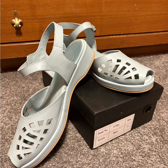 Shoes - Rocket Originals - Greta light blue sandal